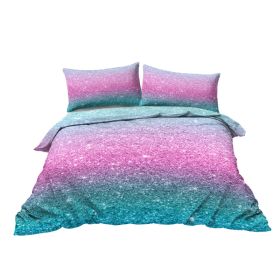 3PCS Ultra Soft Duvet Cover Set For Comforter Star Bedding Set Full Queen King Size (Option: King-Multicolor)